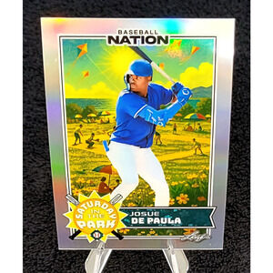 2025 Josue De Paula 3/15 Auto Saturday in the Park Dodgers Top Prospect